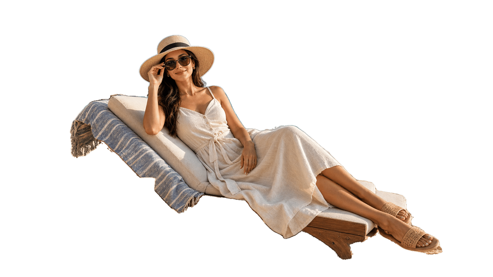Subject on a transparent background