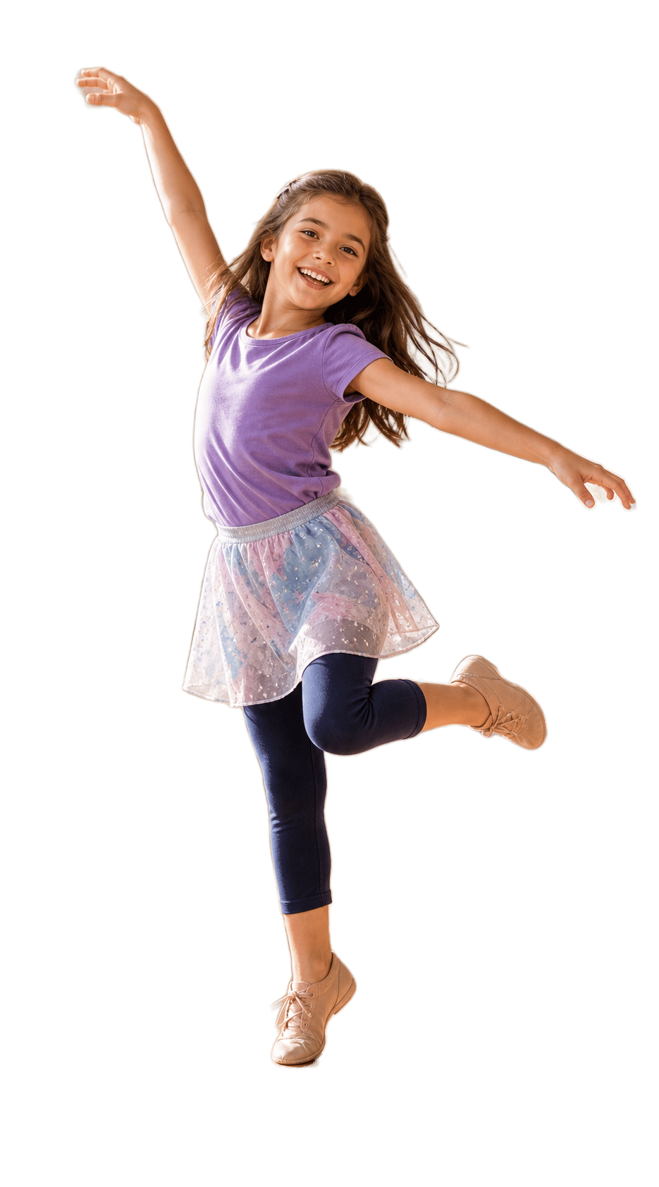 Subject on a transparent background
