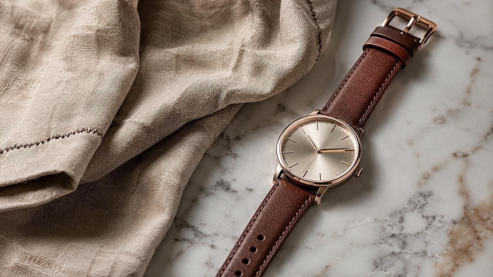 High-fidelity product photo with crisp leather and fabric texture after AI enhancement