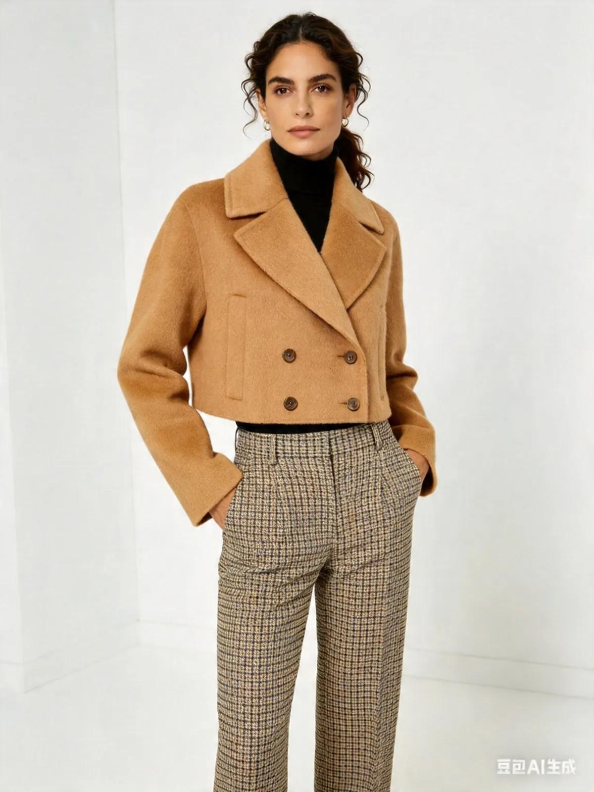 AI Clothes Changer result with a body-accurate fit preserving the pose