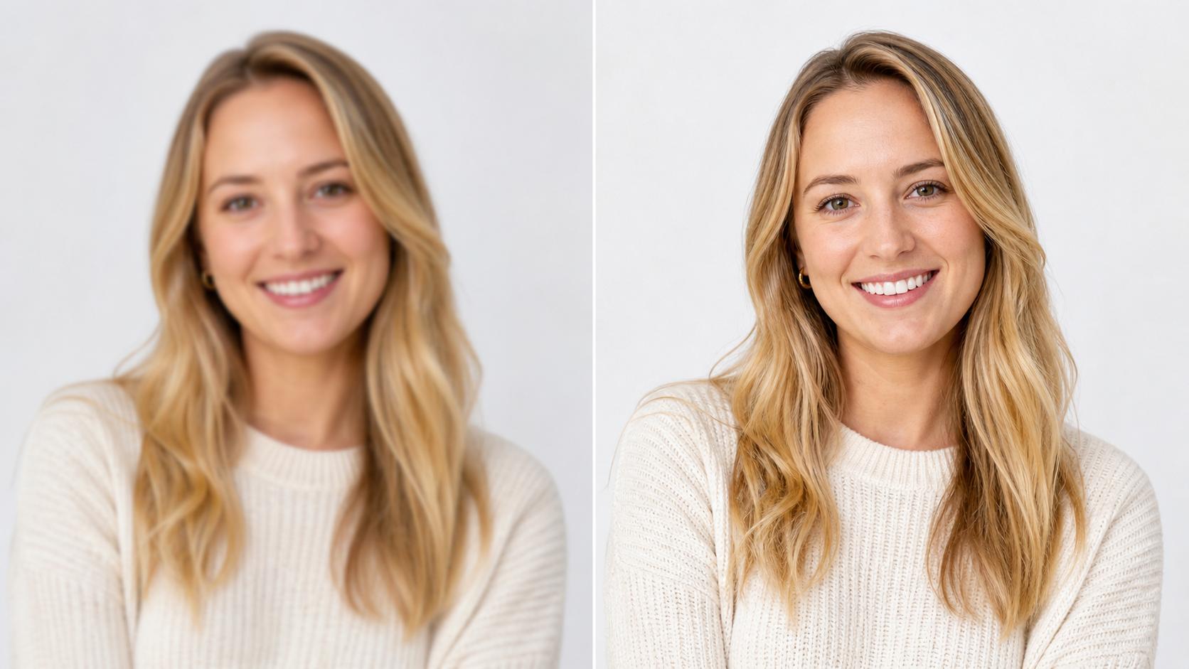 High quality AI image to image output comparison